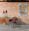 Set di 3 tavolini da caffè Antique Round Multicolore (4)