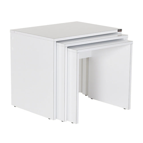 Set di 3 tavolini da caffè SHP-103-PP-1 Bianco (1)
