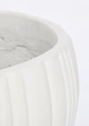 Bizzotto Set di 3 vasi da fiori Halong Bianco