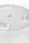 Set di 3 vasi da fiori Pyramid Shape Bianco (3)
