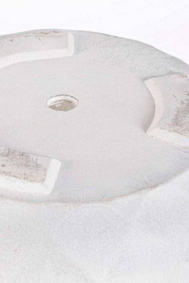 Set di 3 vasi da fiori Pyramid Shape Bianco (3)