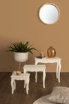 Set di 3 vasi da fiori Tripod Bianco (4)