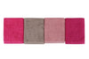 Set di 4 asciugamani cotone Beverly Hills Polo Club Alinda Alb V05 Multicolore, 30 x 30 cm (3)