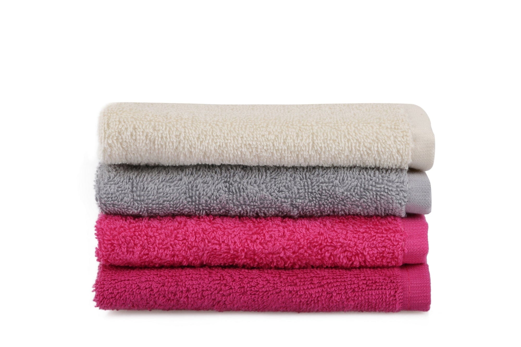 Set di 4 asciugamani cotone Beverly Hills Polo Club Alinda Alb V06 Multicolore, 30 x 30 cm (3)