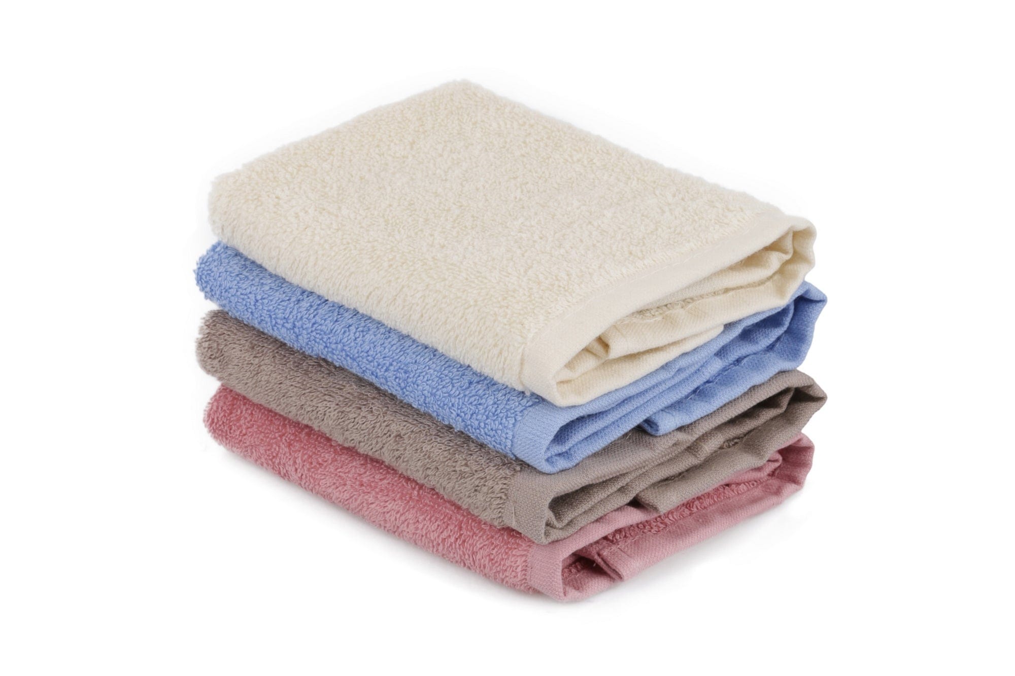 Set di 4 asciugamani cotone Beverly Hills Polo Club Alinda Alb V07 Multicolore, 30 x 30 cm (2)