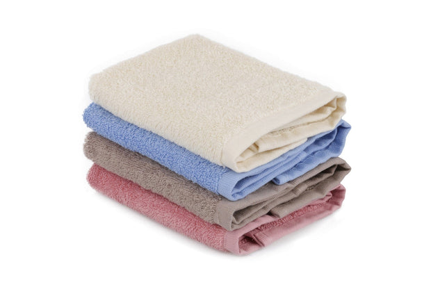 Set di 4 asciugamani cotone Beverly Hills Polo Club Alinda Alb V07 Multicolore, 30 x 30 cm (2)