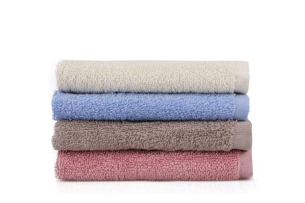 Set di 4 asciugamani cotone Beverly Hills Polo Club Alinda Alb V07 Multicolore, 30 x 30 cm (3)