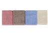 Set di 4 asciugamani cotone Beverly Hills Polo Club Alinda Alb V07 Multicolore, 30 x 30 cm (4)