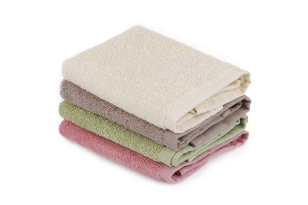 Set di 4 asciugamani cotone Beverly Hills Polo Club Alinda Alb V08 Multicolore, 30 x 30 cm (2)