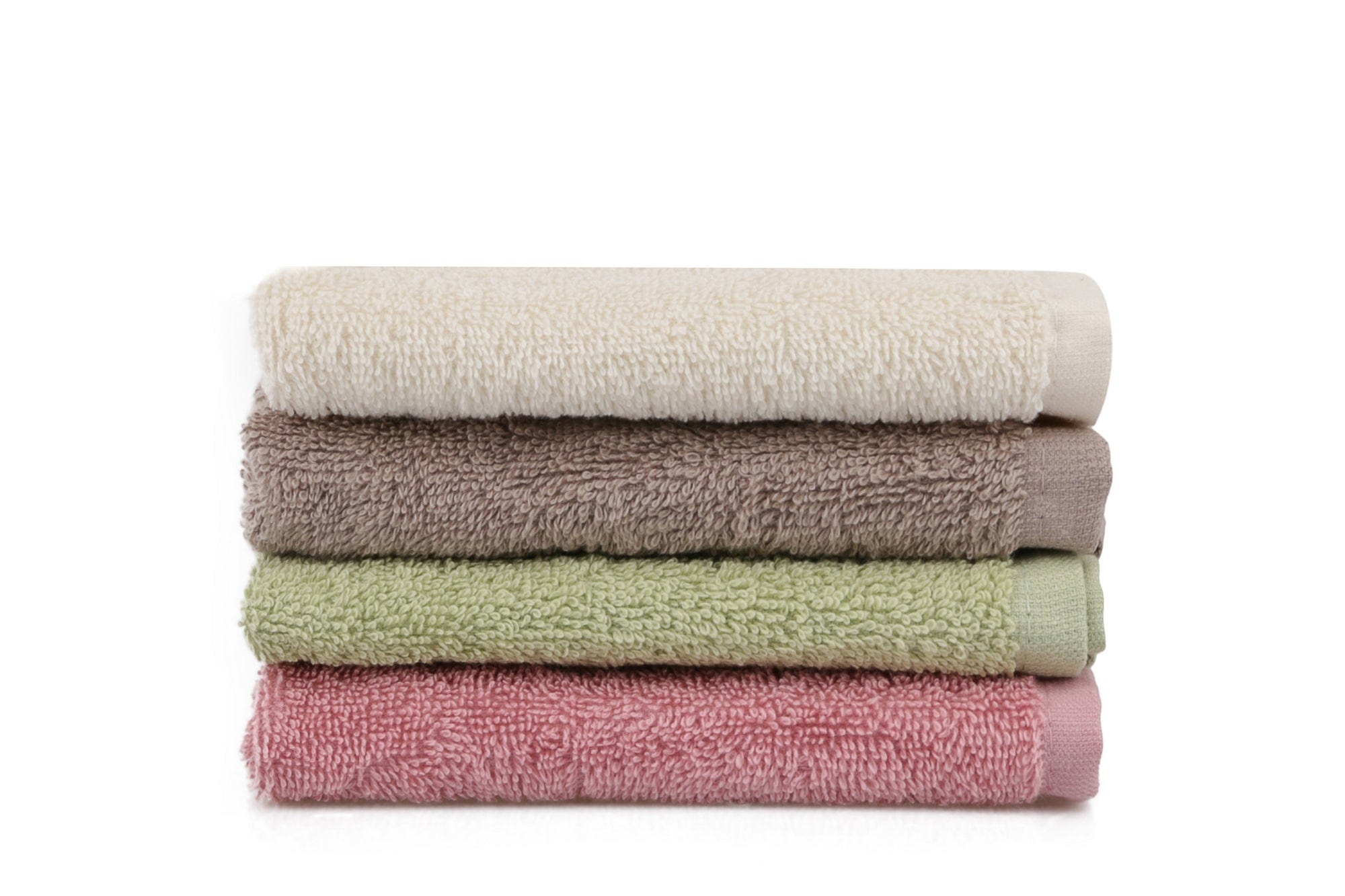 Set di 4 asciugamani cotone Beverly Hills Polo Club Alinda Alb V08 Multicolore, 30 x 30 cm (3)