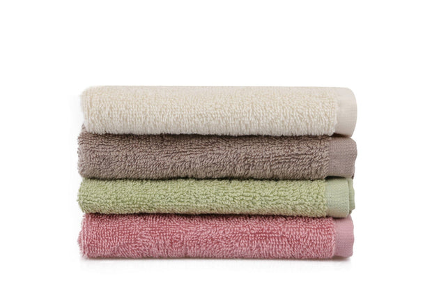 Set di 4 asciugamani cotone Beverly Hills Polo Club Alinda Alb V08 Multicolore, 30 x 30 cm (3)