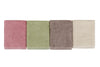 Set di 4 asciugamani cotone Beverly Hills Polo Club Alinda Alb V08 Multicolore, 30 x 30 cm (4)
