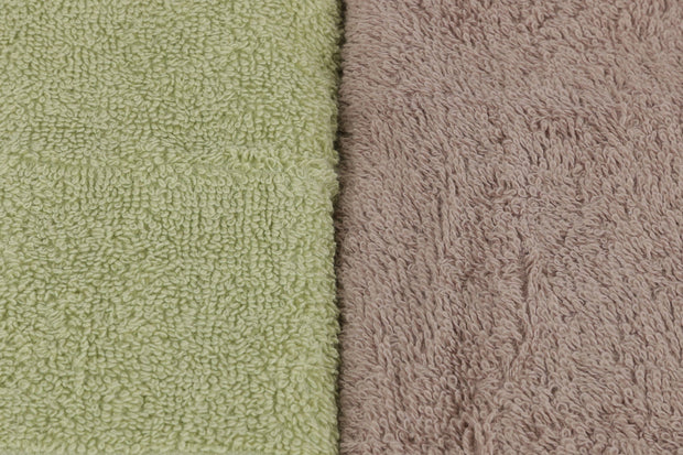Set di 4 asciugamani cotone Beverly Hills Polo Club Alinda Alb V08 Multicolore, 30 x 30 cm (5)