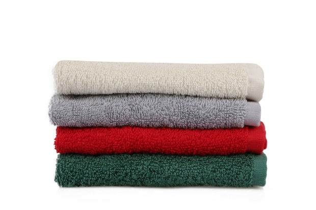 Set di 4 asciugamani cotone Beverly Hills Polo Club Alinda Alb V09 Multicolore, 30 x 30 cm (3)