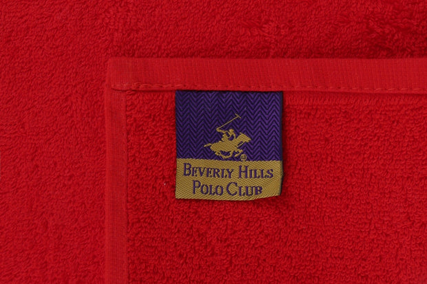 Set di 4 asciugamani cotone Beverly Hills Polo Club Alinda Alb V09 Multicolore, 30 x 30 cm (12)