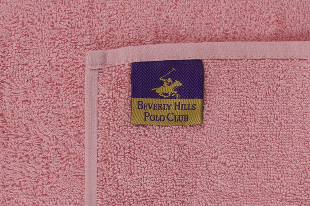 Set di 4 asciugamani cotone Beverly Hills Polo Club Alinda Rock V15 Multicolore, 30 x 30 cm (14)