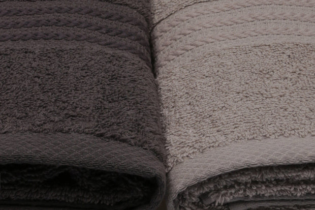 Set di 4 asciugamani cotone Rainbow Multicolore, 50 x 90 cm (3)