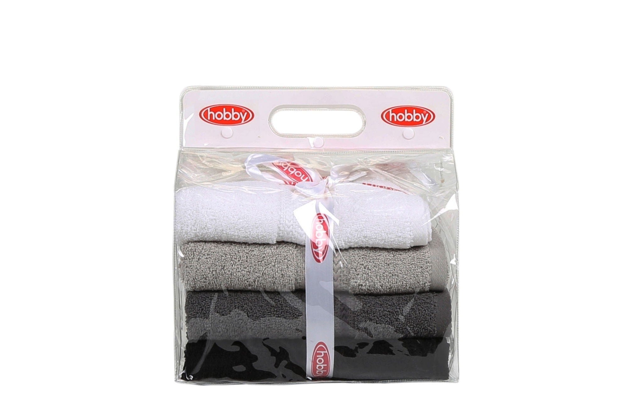 Set di 4 asciugamani cotone Rainbow Multicolore, 50 x 90 cm (4)