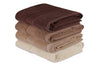 Set di 4 asciugamani cotone Rainbow Multicolore, 50 x 90 cm