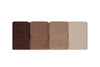 Set di 4 asciugamani cotone Rainbow Multicolore, 50 x 90 cm (1)