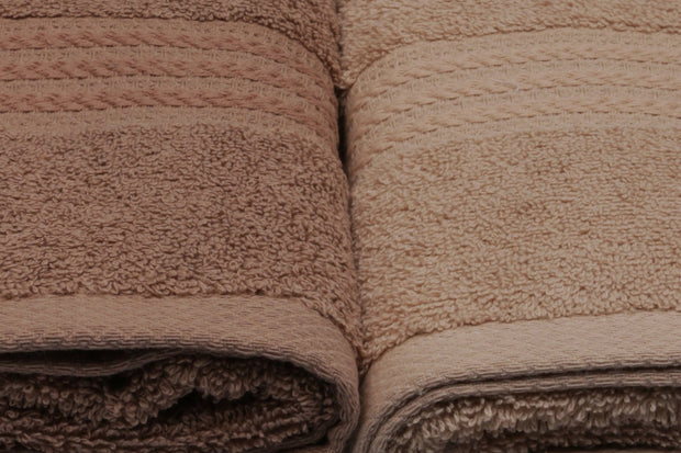 Set di 4 asciugamani cotone Rainbow Multicolore, 50 x 90 cm (3)