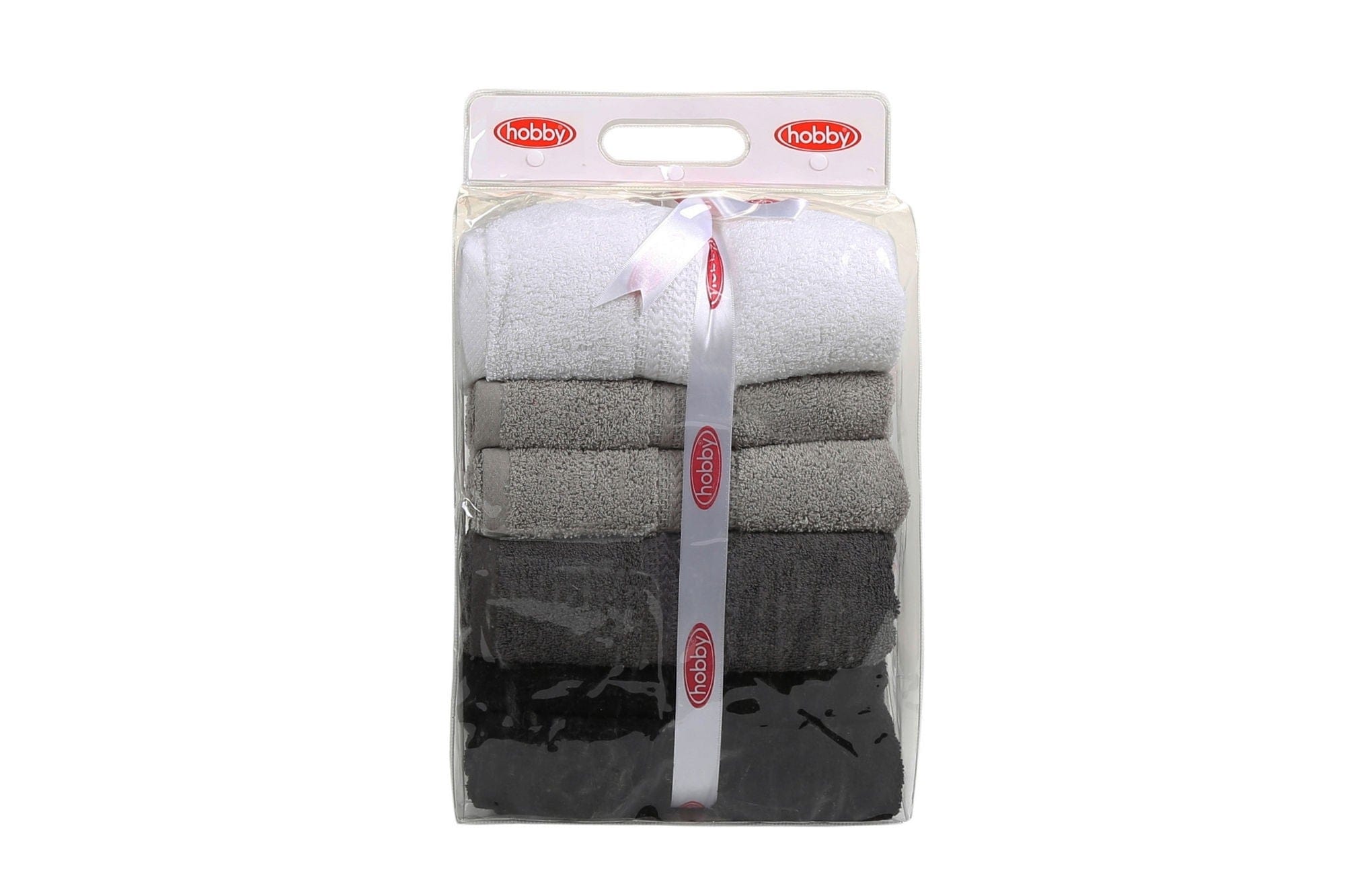 Set di 4 asciugamani cotone Rainbow Multicolore, 70 x 140 cm (4)