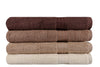 Set di 4 asciugamani cotone Rainbow Multicolore, 70 x 140 cm (2)