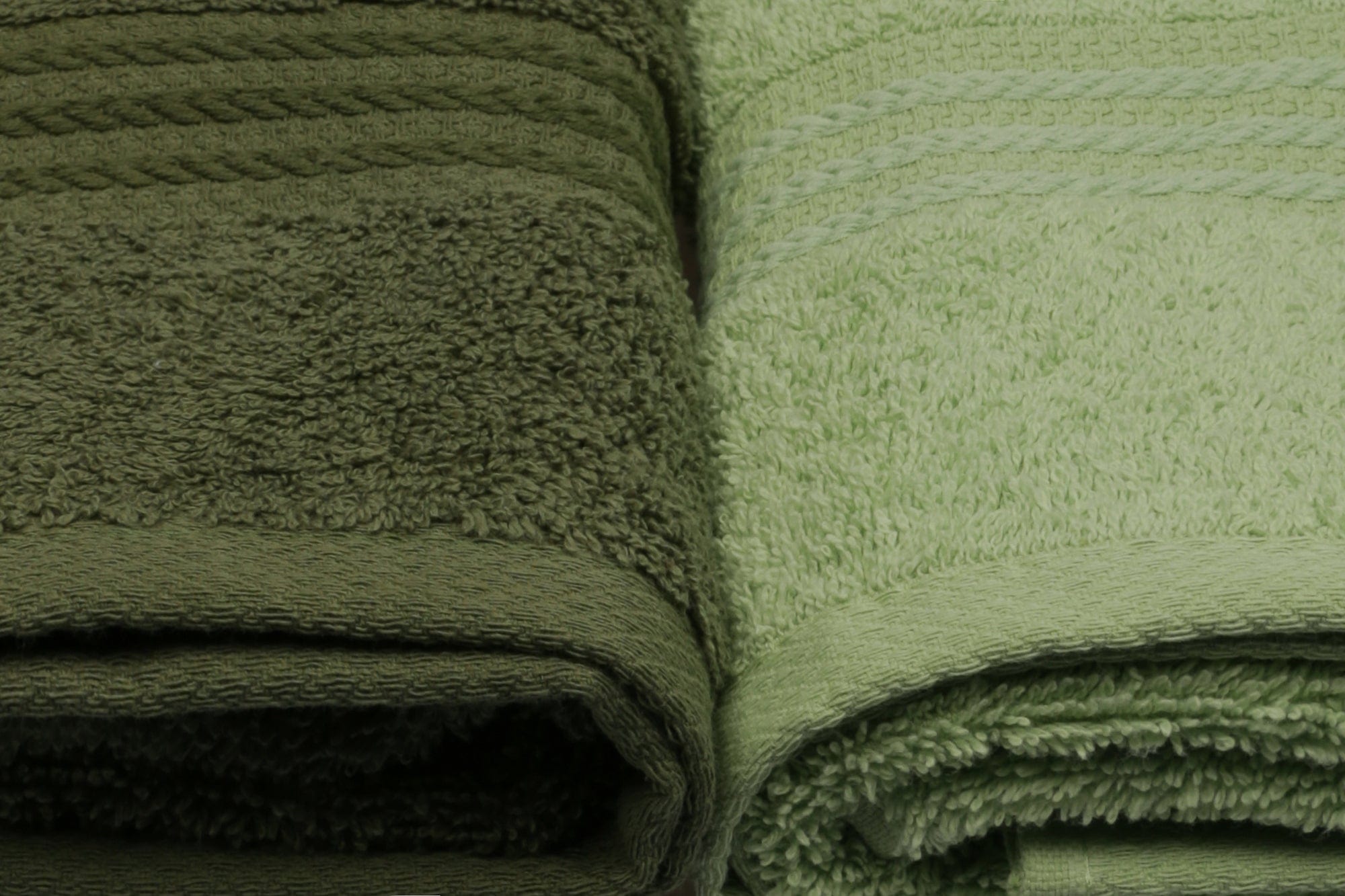 Set di 4 asciugamani cotone Rainbow Verde, 50 x 90 cm (3)