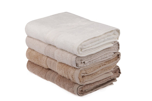 Set di 4 asciugamani Lavinya Multicolore, 50 x 90 cm