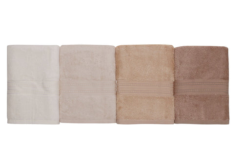 Set di 4 asciugamani Lavinya Multicolore, 50 x 90 cm (1)