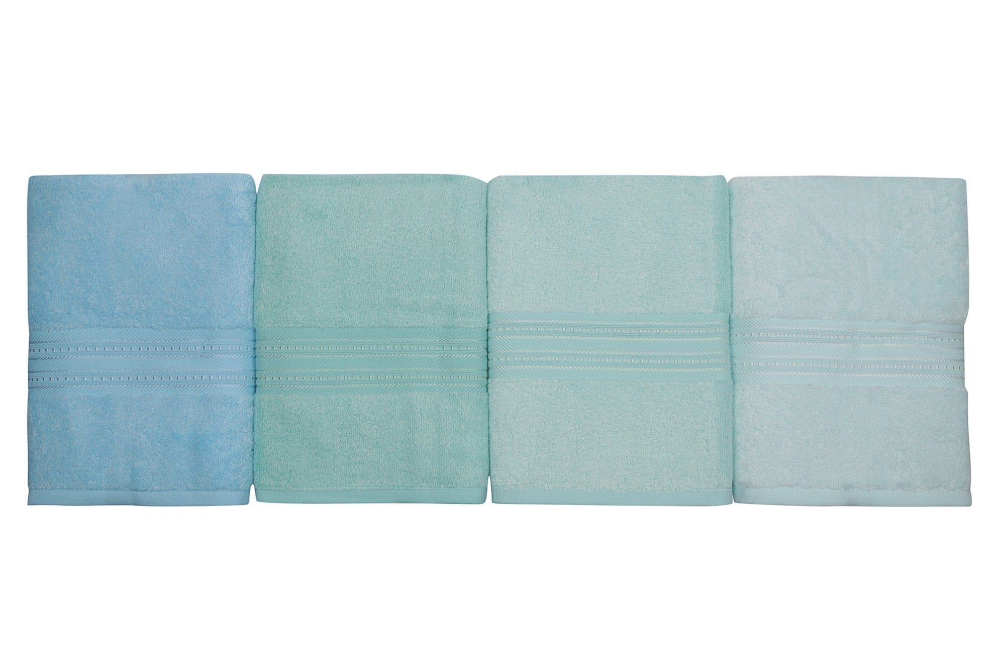 Set di 4 asciugamani Lavinya Multicolore, 50 x 90 cm (1)