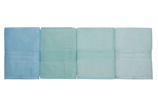 Set di 4 asciugamani Lavinya Multicolore, 50 x 90 cm (1)
