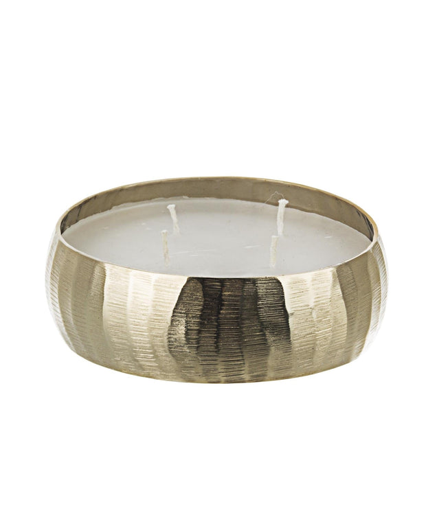 Bizzotto Set di 4 candele decorative Chisel Bright S Oro