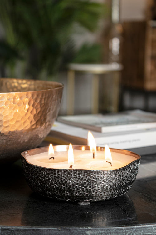 Set di 4 candele decorative Hammel S Grafite (1)