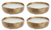 Set di 4 candele decorative Hammel S Oro