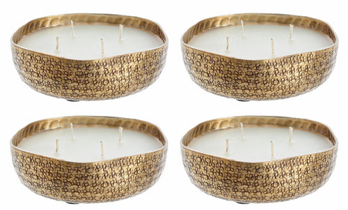 Set di 4 candele decorative Hammel S Oro