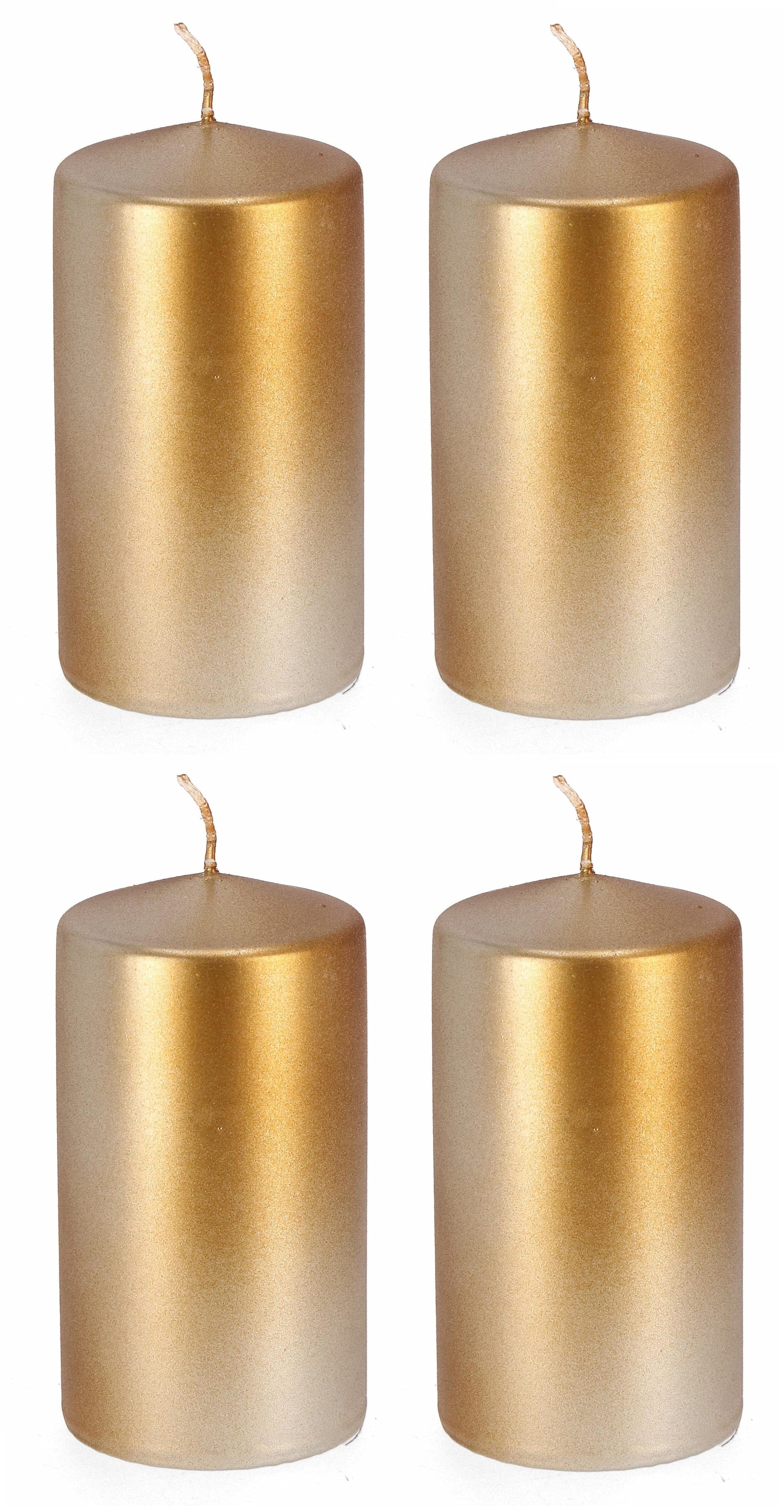 Set di 4 candele decorative Kalea L Oro
