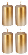 Set di 4 candele decorative Kalea L Oro