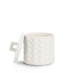 Set di 4 candele decorative Twine S Bianco (1)