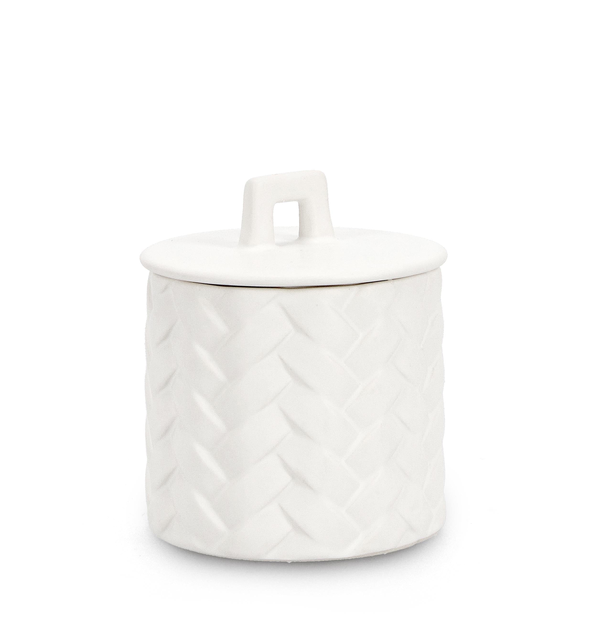 Set di 4 candele decorative Twine S Bianco (2)