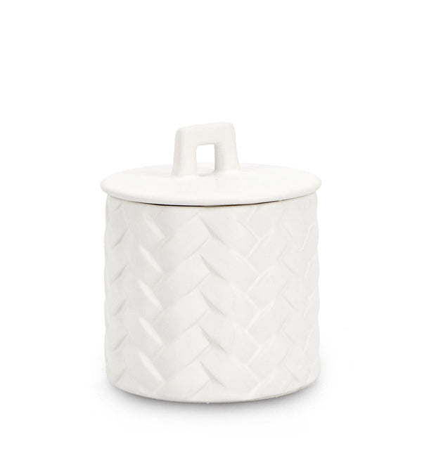 Set di 4 candele decorative Twine S Bianco (2)