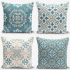 Set di 4 federe per cuscini decorativi Ali RKYK132 Multicolore, 43 x 43 cm