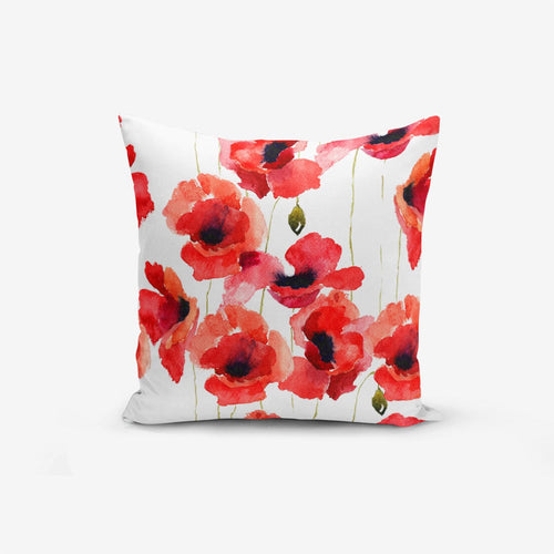 Set di 4 federe per cuscini decorativi Ali RKYK136 Multicolore, 43 x 43 cm