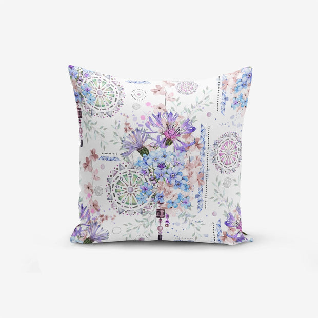 Set di 4 federe per cuscini decorativi Amira RKYK146 Multicolore, 43 x 43 cm (3)