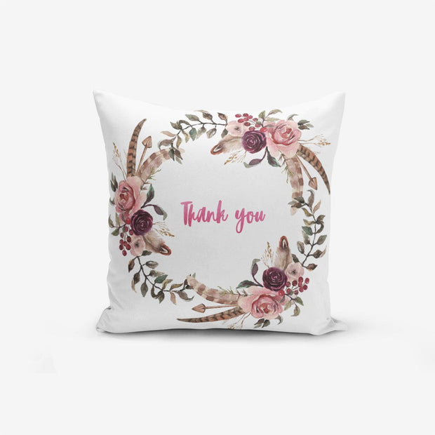 Set di 4 federe per cuscini decorativi Amira RKYK148 Multicolore, 43 x 43 cm (3)