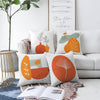 Set di 4 federe per cuscini decorativi Aslan RKYK319 Multicolore, 43 x 43 cm