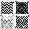 Set di 4 federe per cuscini decorativi Asli RKYK114 Multicolore, 43 x 43 cm