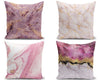 Set di 4 federe per cuscini decorativi Asli RKYK152 Multicolore, 43 x 43 cm