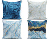 Set di 4 federe per cuscini decorativi Asli RKYK153 Multicolore, 43 x 43 cm