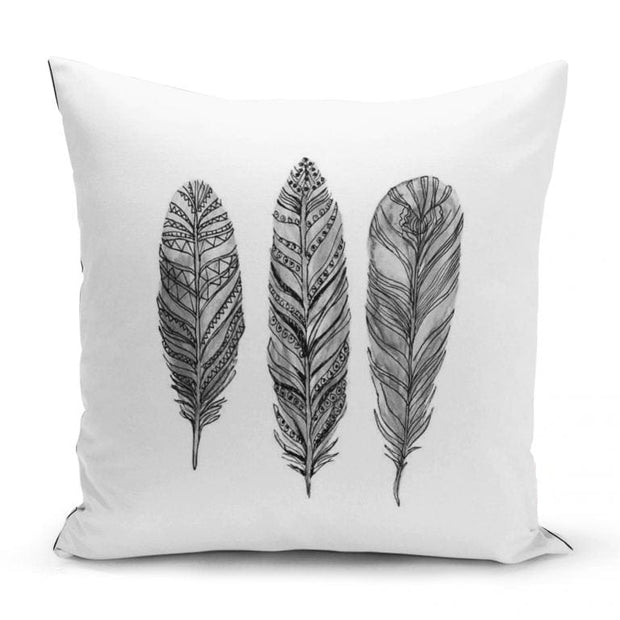 Set di 4 federe per cuscini decorativi Asli RKYK154 Multicolore, 43 x 43 cm (3)